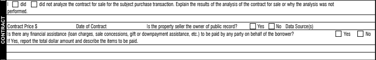 how to read an appraisal - contract