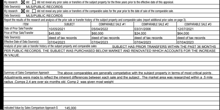 how to read an appraisal - SCA3