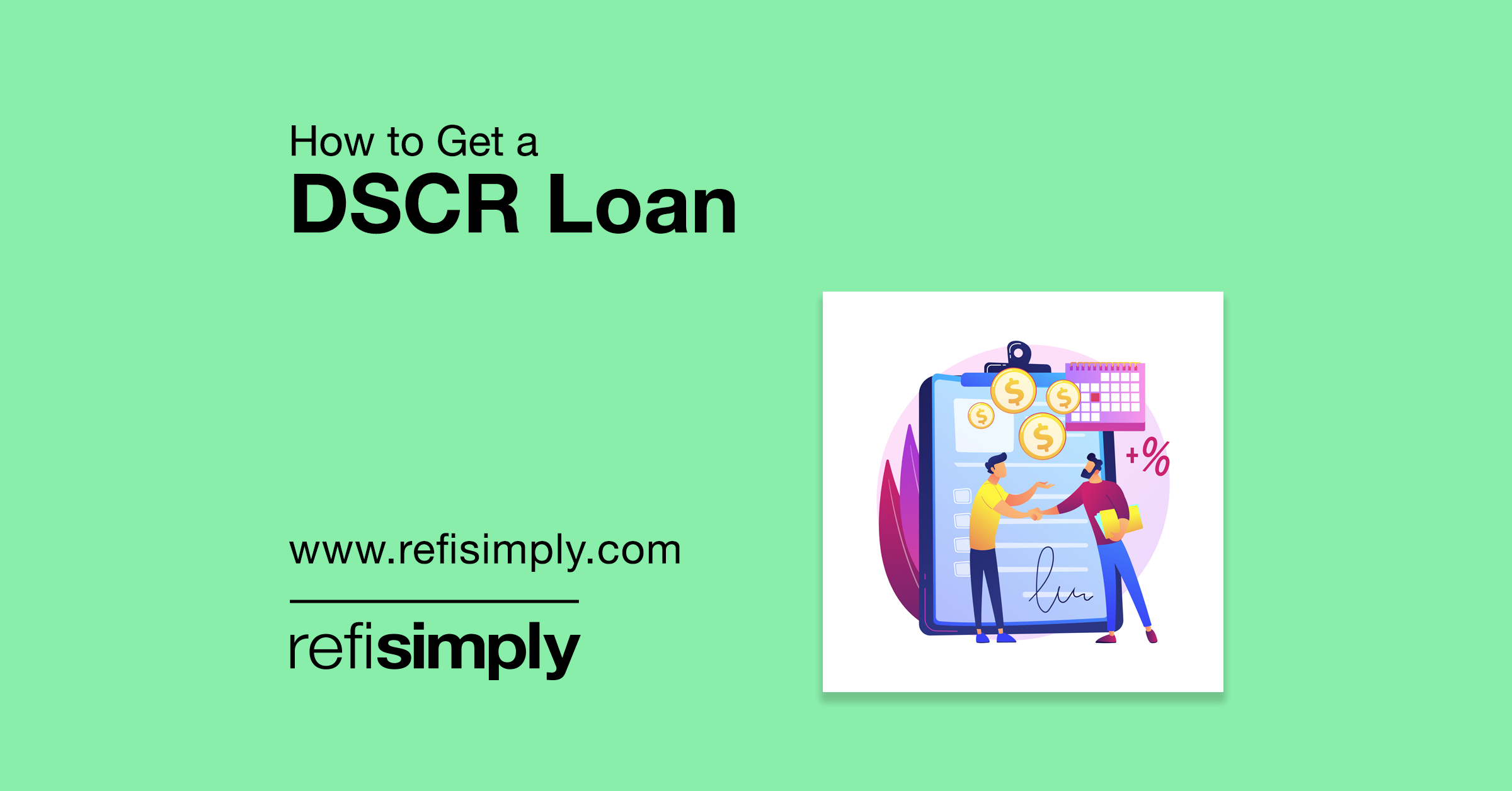 How to get a dscr loan